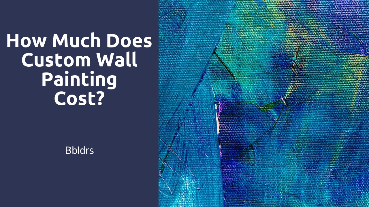 How much does custom wall painting cost?